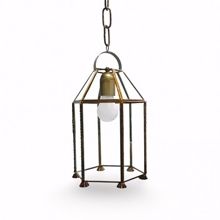 Farol Artístico Granadino 75400 de Metal y Cristal