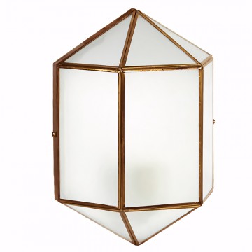Aplique Artístico Granadino 70850 de Metal y Cristal opal