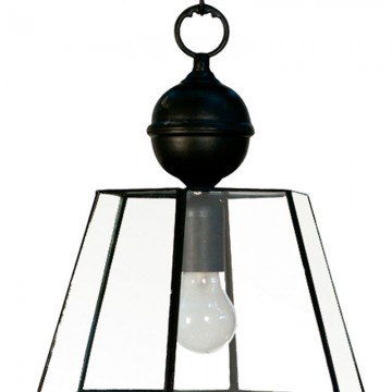 Farol Colgante Artesanal Granadino 75471 de Metal y Cristal parte superior