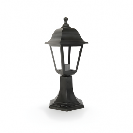 Sobremuro de Exterior ALB IP44 Negro
