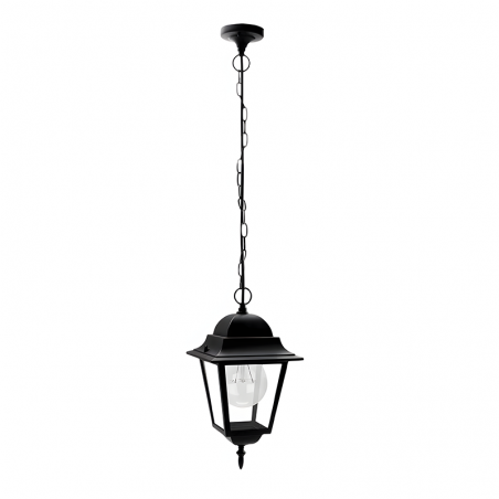 Lámpara Colgante SPI Exterior Negro IP44
