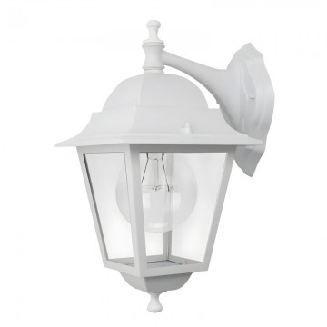 Aplique exterior clásico 61001 blanco IP44 E27