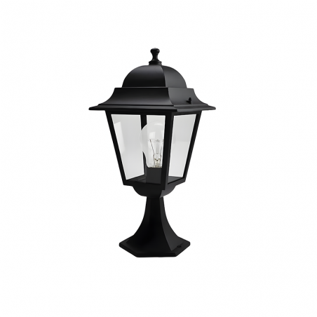 Sobremuro de Exterior Spi IP44 Negro