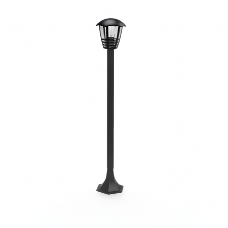 Farola Exterior ALN Negra 1 Luz IP44