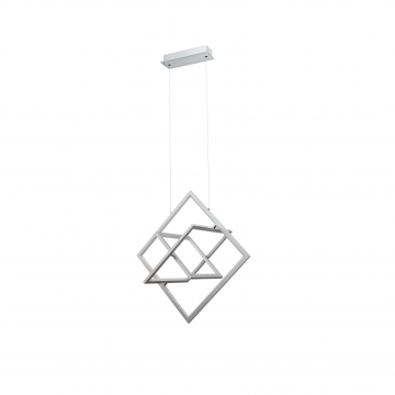 Colgante LED LEX Cromo en...