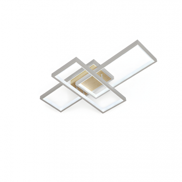 Plafón LED MAD Blanco/Haya...
