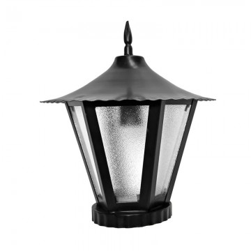 Aplique Artesanal Exterior 19101 Metal y Cristal
