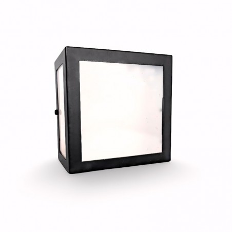 Aplique de Pared Exterior 12061 Moderno de Metal y Cristal