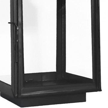 Farol decorativo artesanal 75740 de metal de base para velas