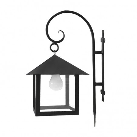 Farol Soporte de Pared Rústico 111042 Exterior Artesanal