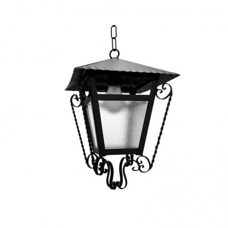 Farol Techo Exterior 11440 de Metal y Cristal