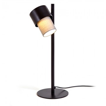 Lámpara sobremesa Kan Negro