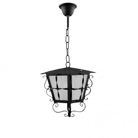 Farol Colgante Exterior 10350 con Cristal