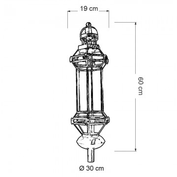 Farol Semana Santa Trono 7997